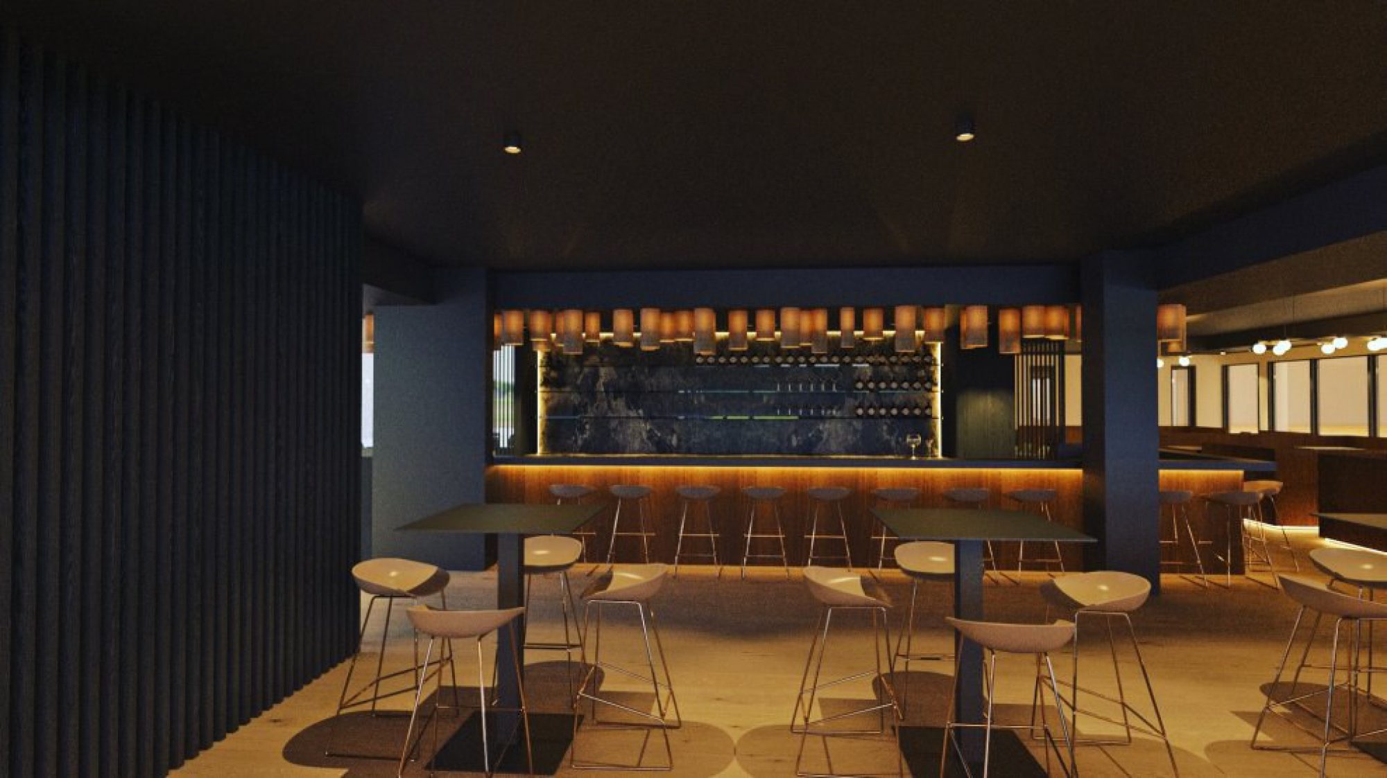 Fugazzi Sports complex interior design